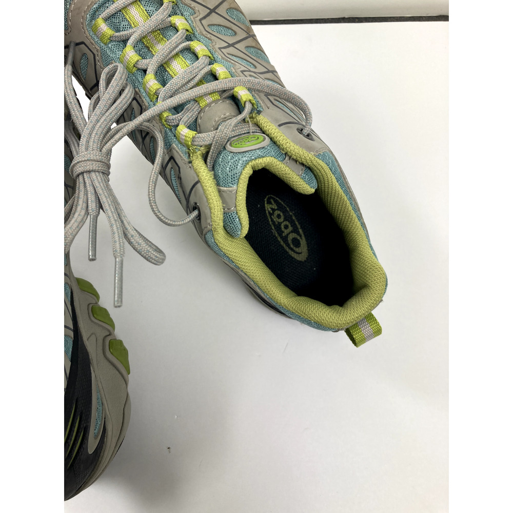Oboz Hiking Boots Shoes Women's Size 11 Blue Gray Green - Picture 8 of 12